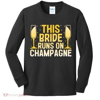 Wedding Engagement Gift Kids Long Sleeve Shirt