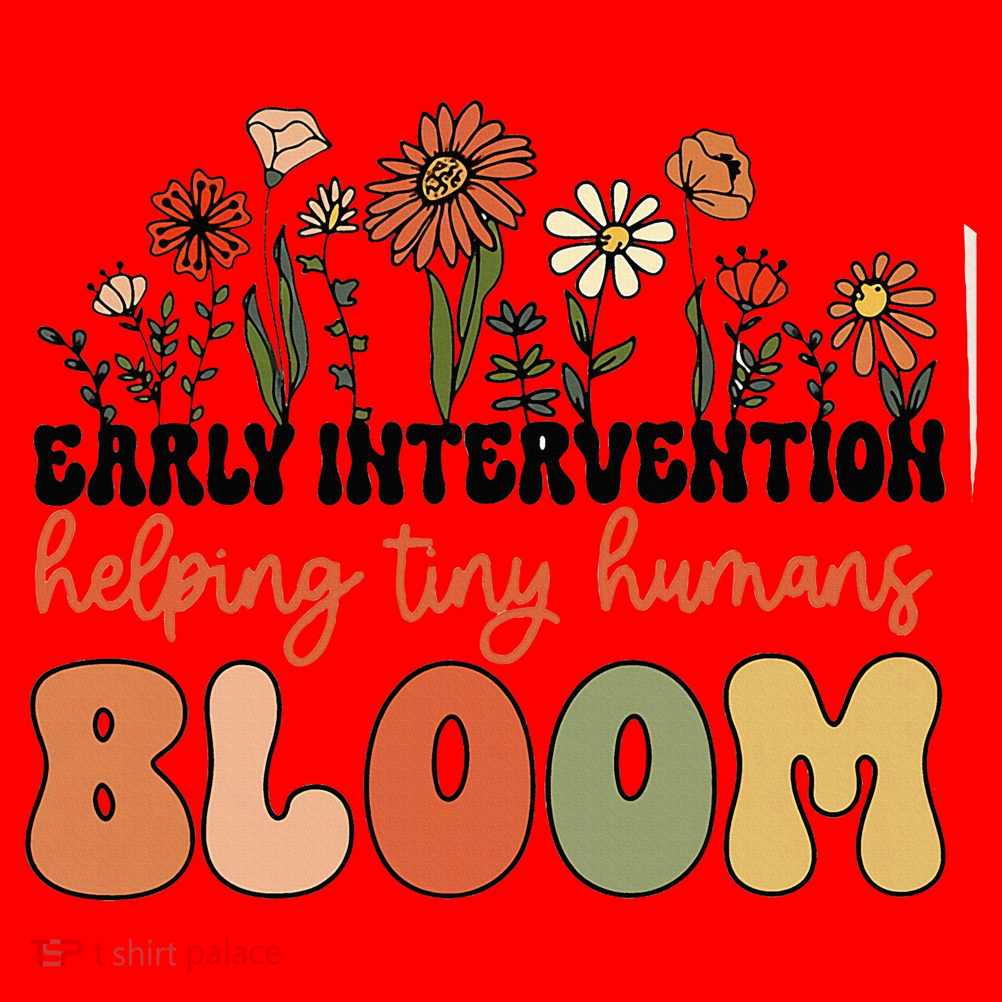Wildflower Early Intervention Helping Tiny Human Bloom Santa Hat