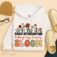Wildflower Early Intervention Helping Tiny Human Bloom Hoodie thumb 4