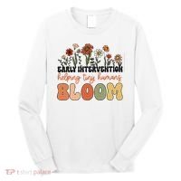 Wildflower Early Intervention Helping Tiny Human Bloom Long Sleeve Shirt thumb 0