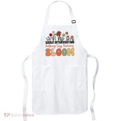 Wildflower Early Intervention Helping Tiny Human Bloom Apron