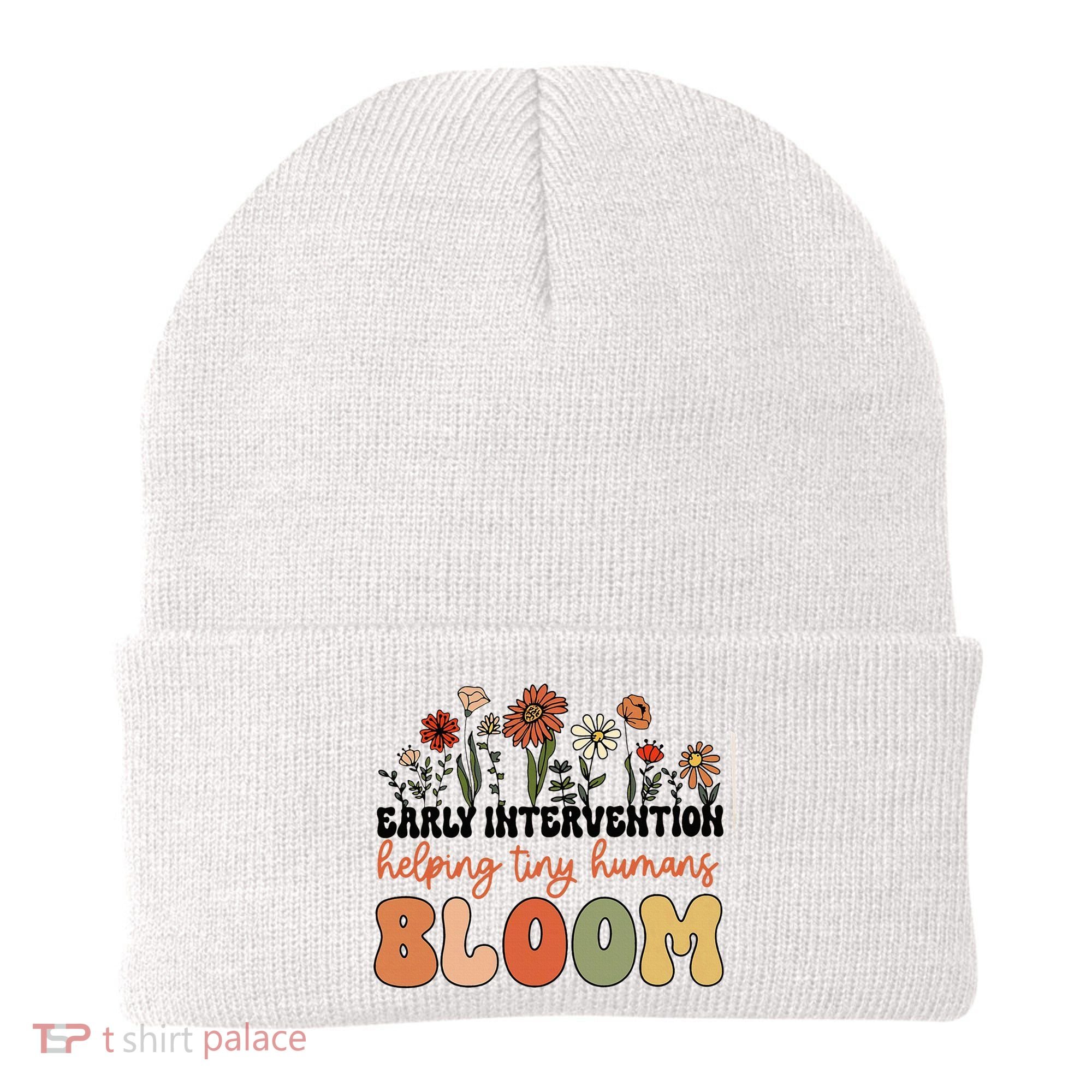 Wildflower Early Intervention Helping Tiny Human Bloom Beanie
