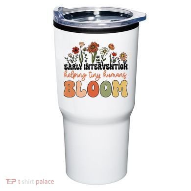 Wildflower Early Intervention Helping Tiny Human Bloom Tumbler