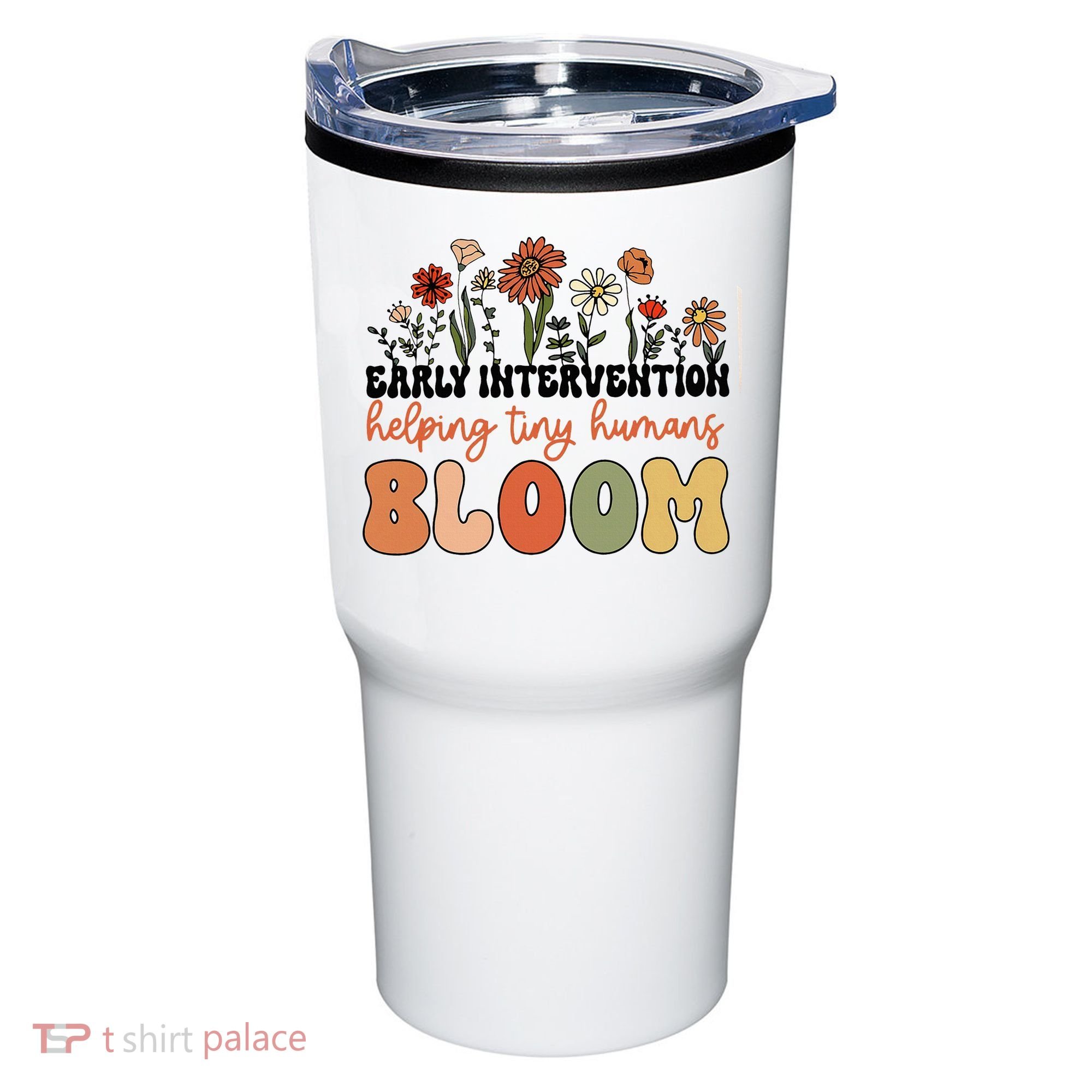 Wildflower Early Intervention Helping Tiny Human Bloom Tumbler