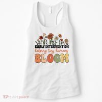 Wildflower Early Intervention Helping Tiny Human Bloom Women's Tank Top thumb 0