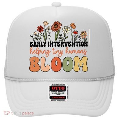 Wildflower Early Intervention Helping Tiny Human Bloom Hat