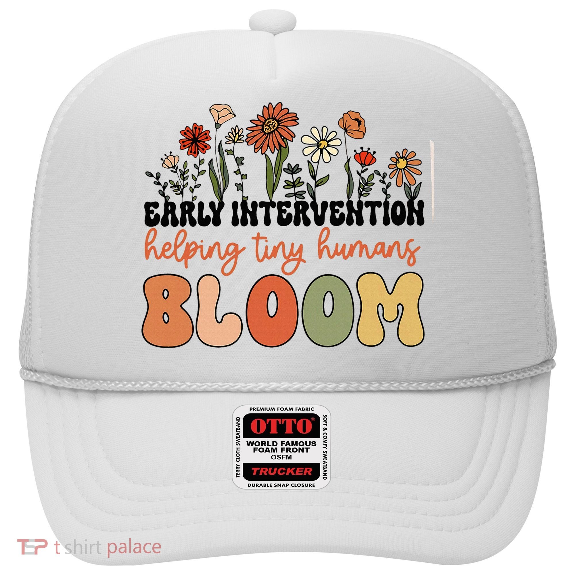 Wildflower Early Intervention Helping Tiny Human Bloom Hat