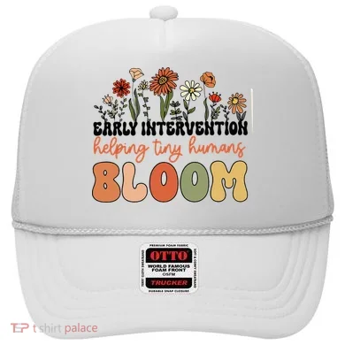 Wildflower Early Intervention Helping Tiny Human Bloom Hat