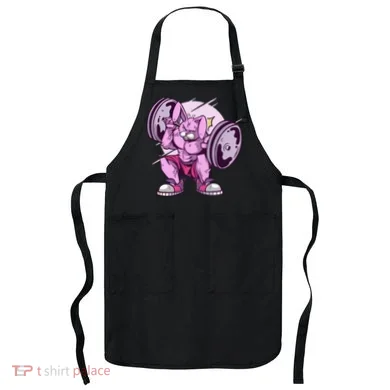 Weightlifting Rabbit Apron