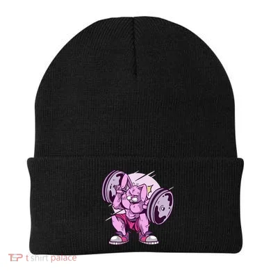 Weightlifting Rabbit Beanie