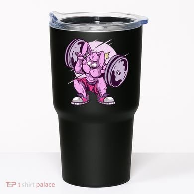Weightlifting Rabbit Tumbler