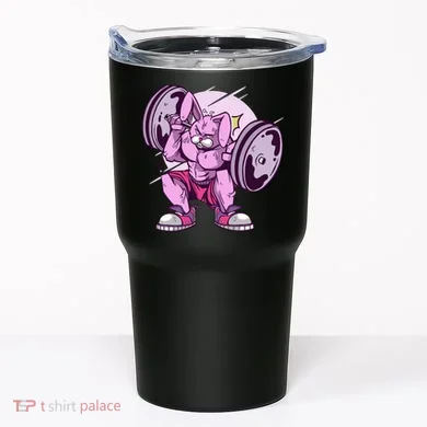 Weightlifting Rabbit Tumbler