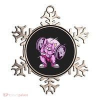 Weightlifting Rabbit Ornament thumb 0