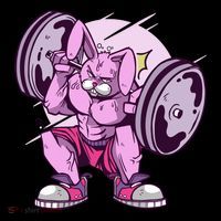 Weightlifting Rabbit Women's Tank Top thumb 5