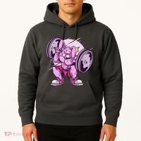 Weightlifting Rabbit Hoodie thumb 2