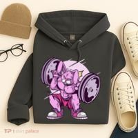 Weightlifting Rabbit Hoodie thumb 4