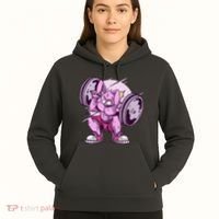 Weightlifting Rabbit Hoodie thumb 5