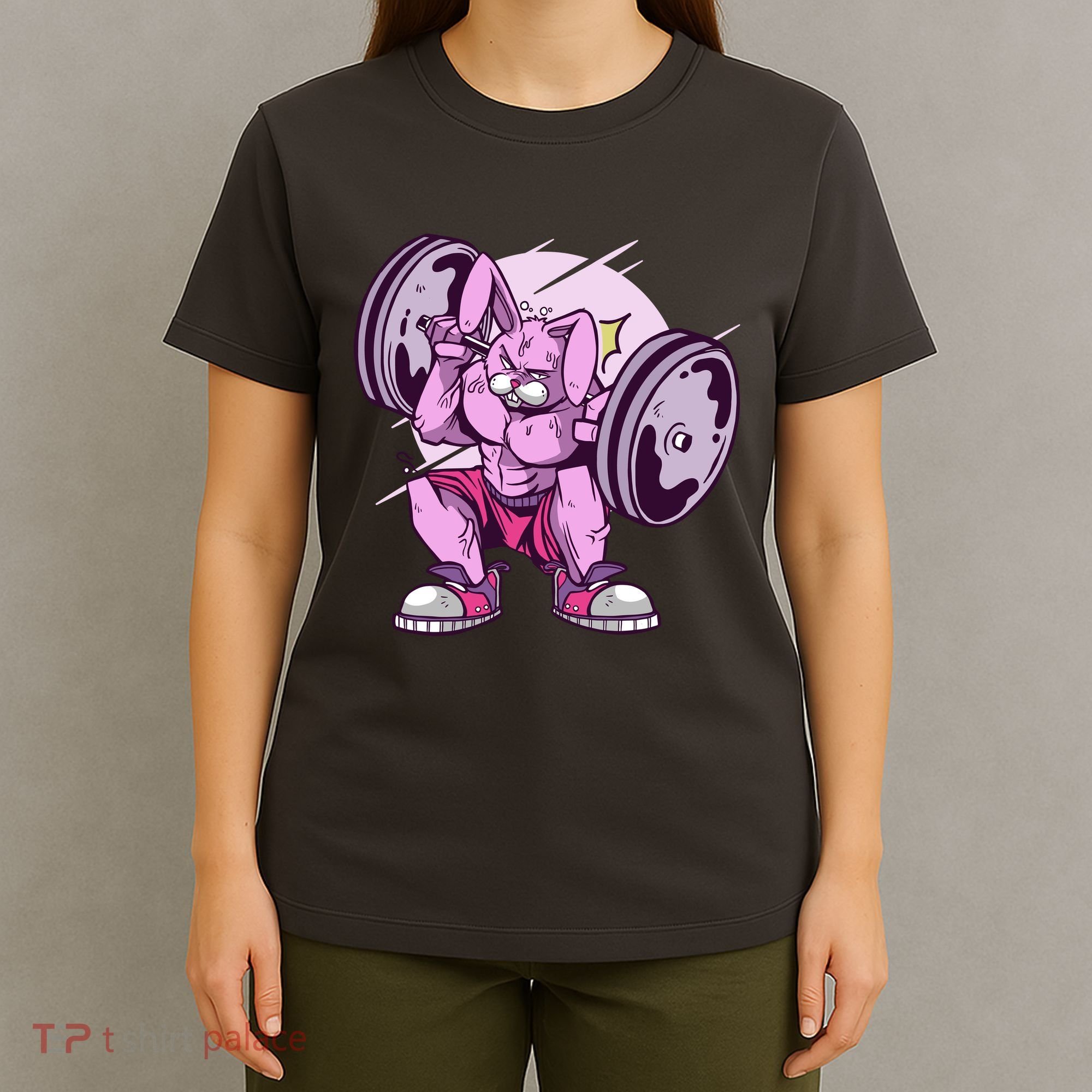 Weightlifting Rabbit T-Shirt