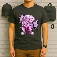 Weightlifting Rabbit T-Shirt thumb 6