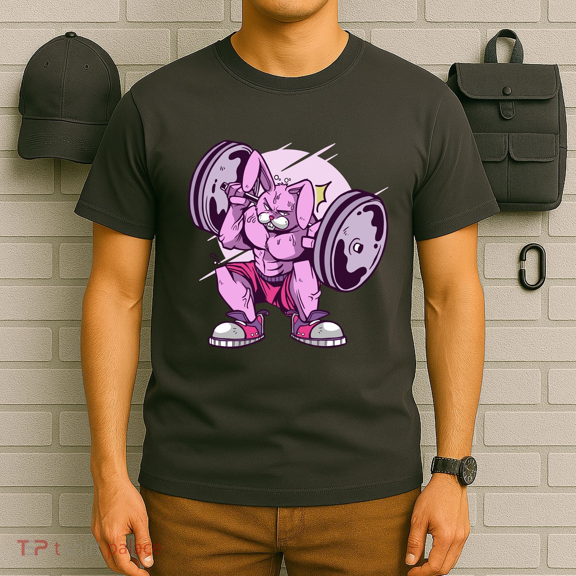 Weightlifting Rabbit T-Shirt