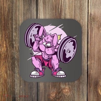 Weightlifting Rabbit Coaster