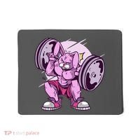 Weightlifting Rabbit Mousepad thumb 0
