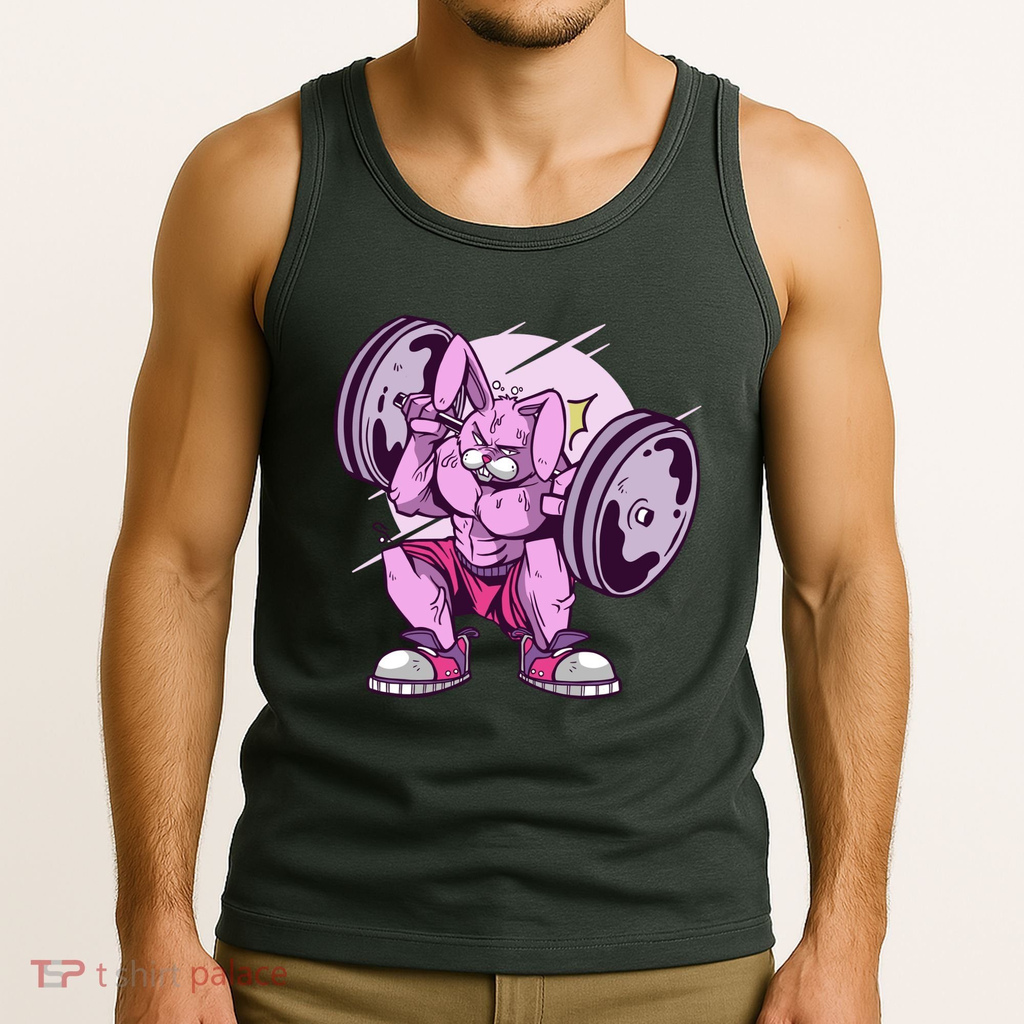 Weightlifting Rabbit Tank Top