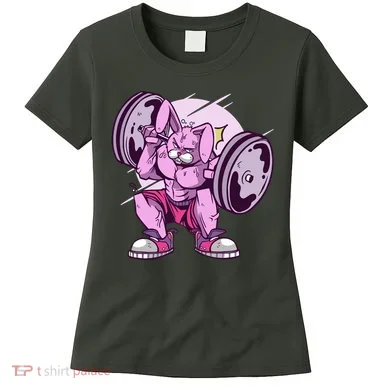 Weightlifting Rabbit Women's T-Shirt