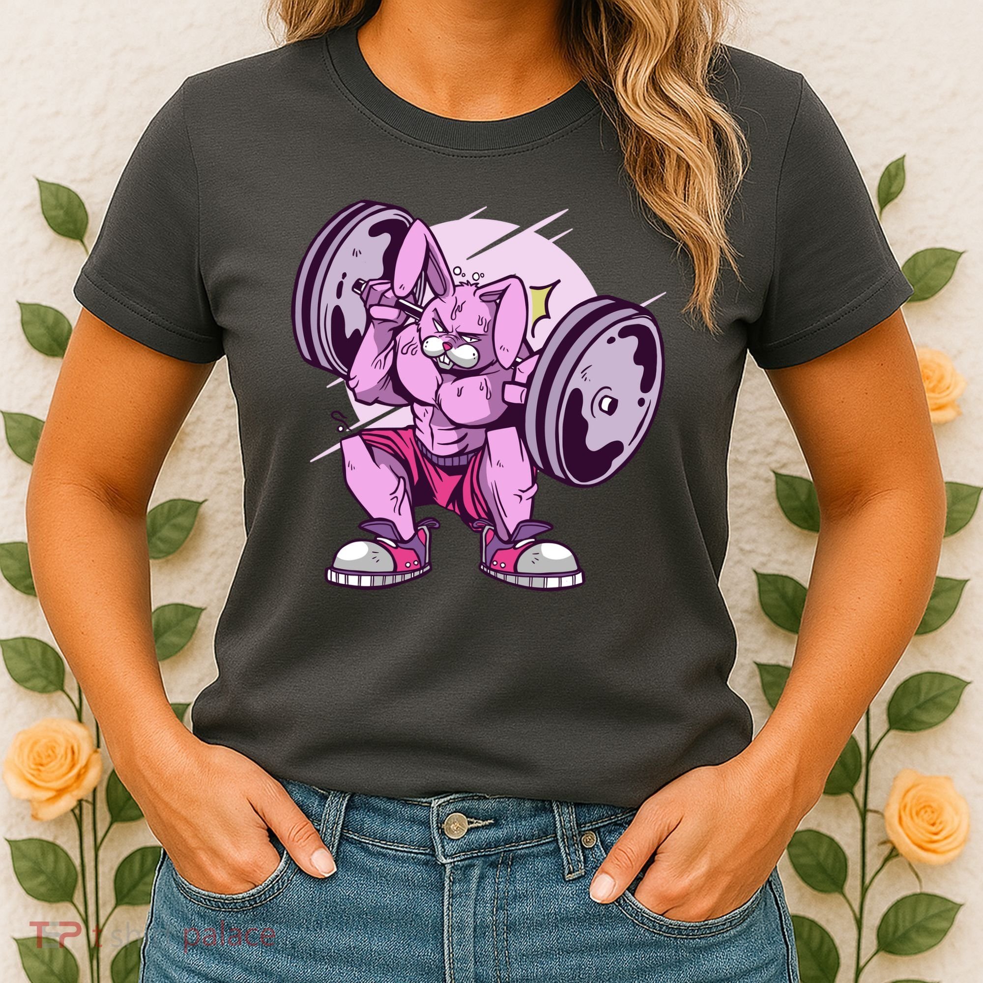 Weightlifting Rabbit Women's T-Shirt