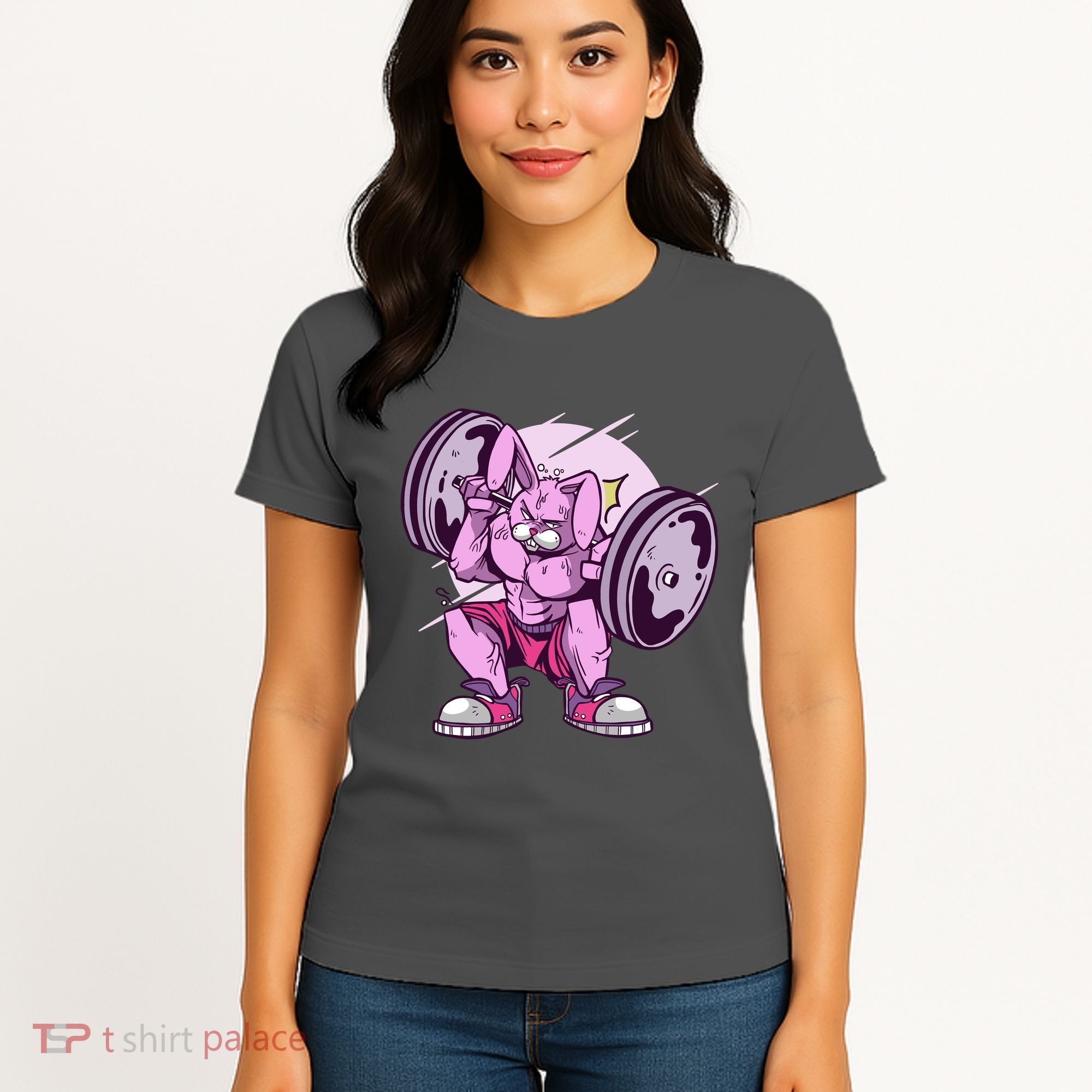 Weightlifting Rabbit Women's T-Shirt
