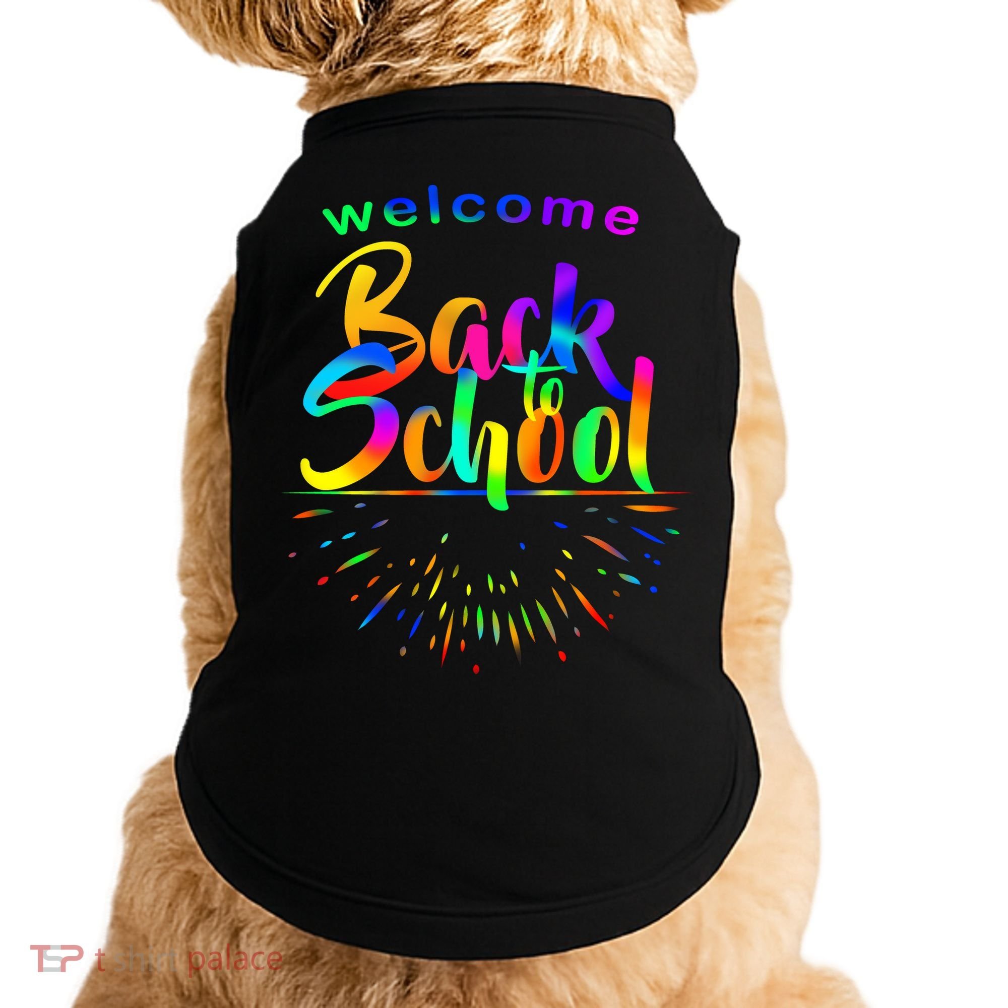 Welcome Back To School Doggie Tank