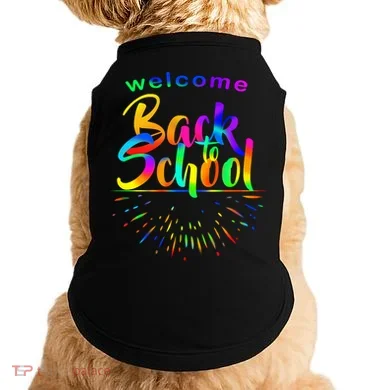 Welcome Back To School Doggie Tank