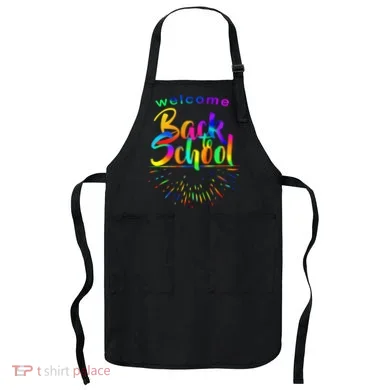 Welcome Back To School Apron