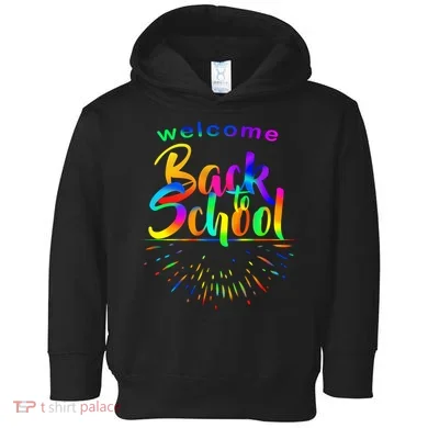 Welcome Back To School Toddler Hoodie