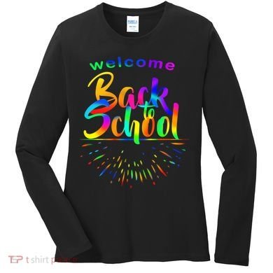 Welcome Back To School Women's Long Sleeve Shirt