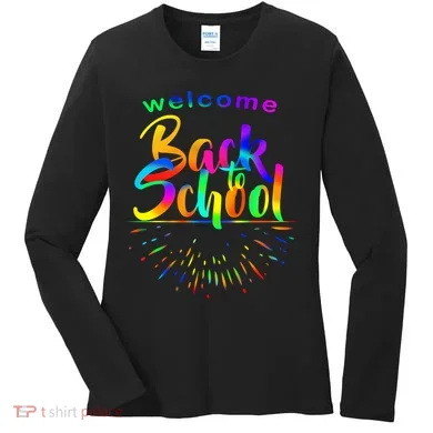 Welcome Back To School Women's Long Sleeve Shirt