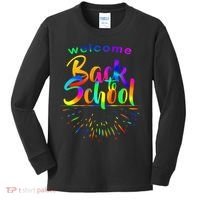 Welcome Back To School Kids Long Sleeve Shirt thumb 0