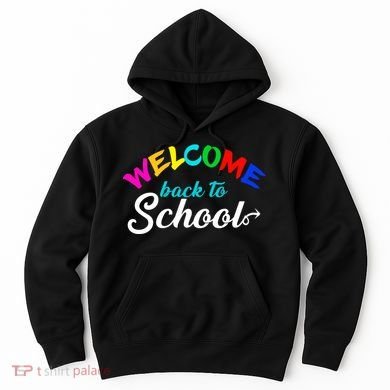 Welcome Back To School Arrow Hoodie