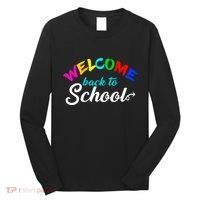 Welcome Back To School Arrow Long Sleeve Shirt thumb 0