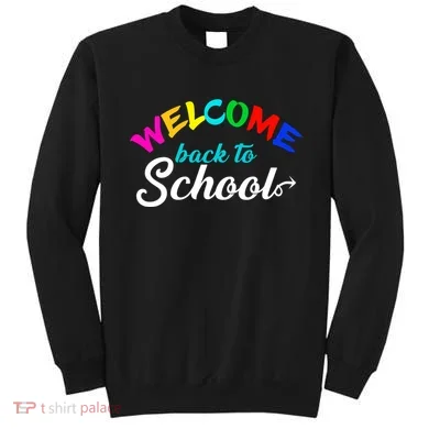 Welcome Back To School Arrow Sweatshirt