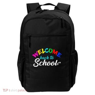 Welcome Back To School Arrow Backpack