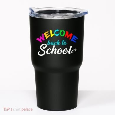 Welcome Back To School Arrow Tumbler