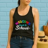 Welcome Back To School Arrow Women's Tank Top thumb 2