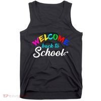 Welcome Back To School Arrow Tank Top thumb 0