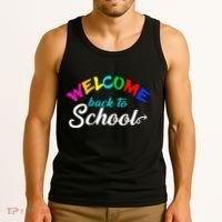 Welcome Back To School Arrow Tank Top thumb 3