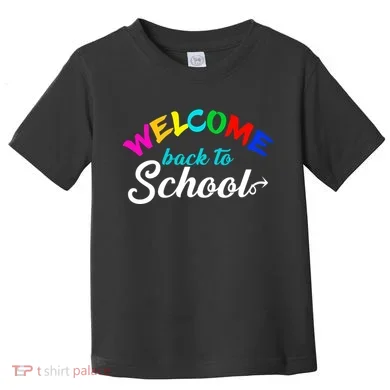 Welcome Back To School Arrow Toddler T-Shirt