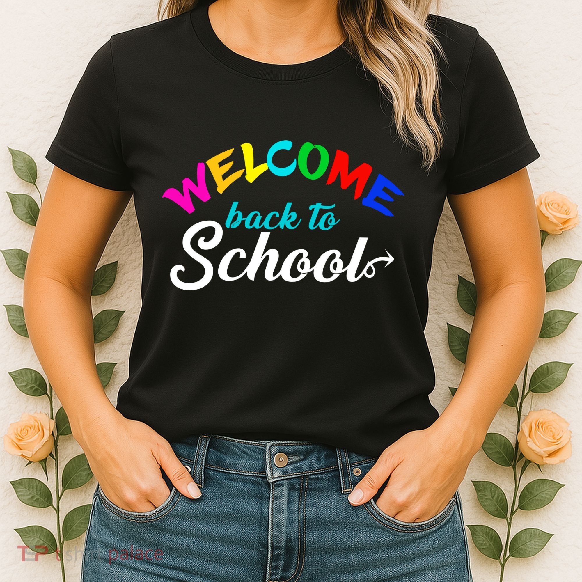 Welcome Back To School Arrow Women's T-Shirt