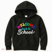 Welcome Back To School Arrow Kids Hoodie thumb 0
