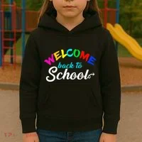 Welcome Back To School Arrow Kids Hoodie thumb 3