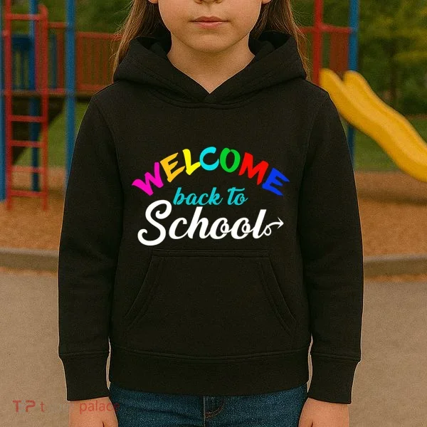 Welcome Back To School Arrow Kids Hoodie